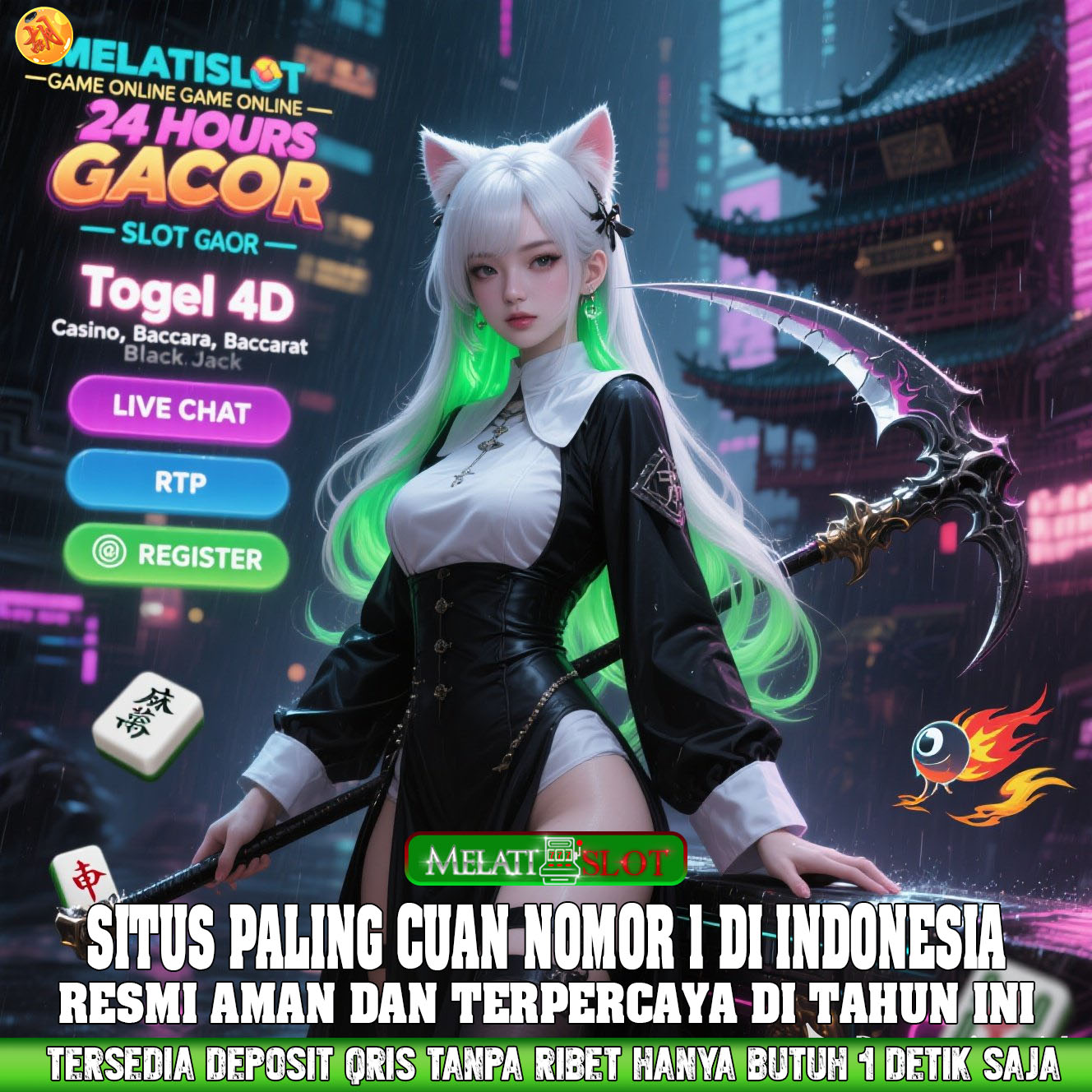 MELATISLOT Bandar Slot Online Dengan Slot Gacor Dan Bonus Harian