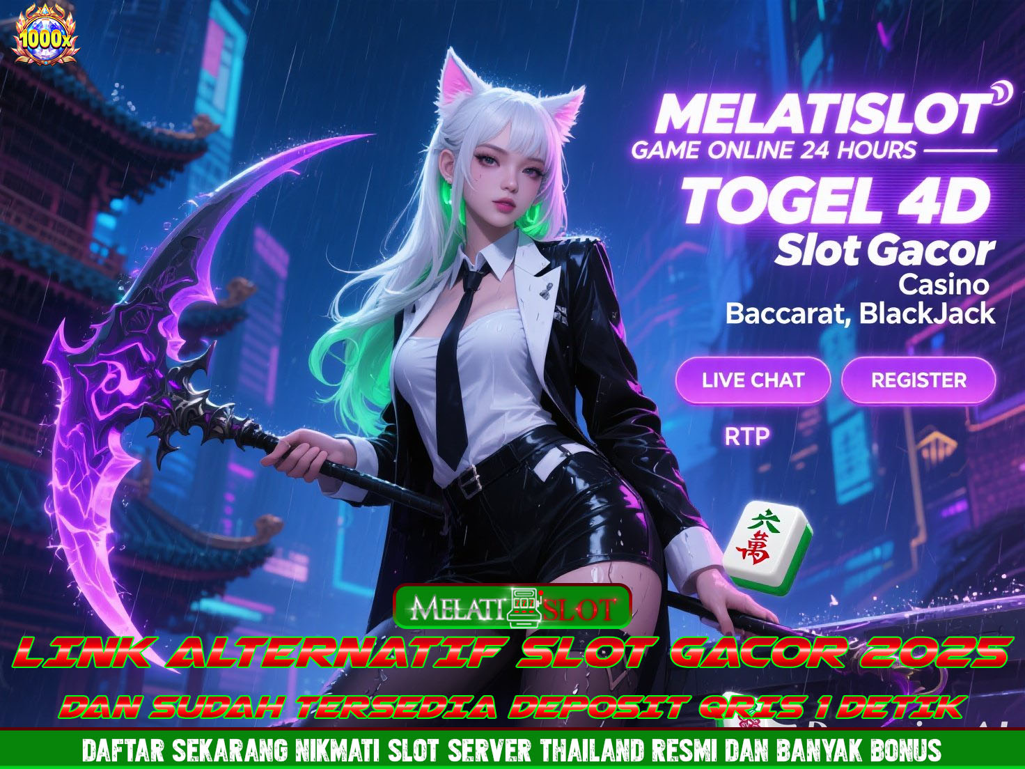 MELATISLOT Zona Resmi Togel & Slot Bonus Tiap Spin